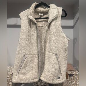 The North Face Cream Sherpa Fleece